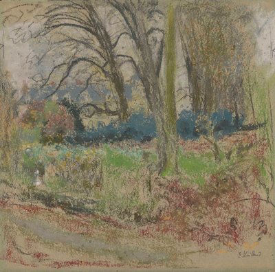 Winter Landscape at Les Clayes by Edouard Vuillard